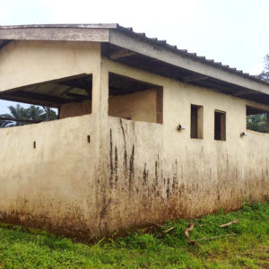 The Bankondji Middle school bathroom (back)