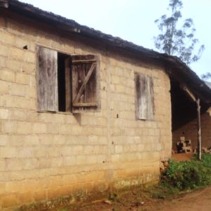 The current Middle school facility in Bankondji, Cameroon