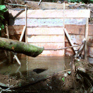 This pit would be where future Aumazo students would have to relieve themselves if we don’t build a lavatory. Construction workers currently use this pit as a latrine.