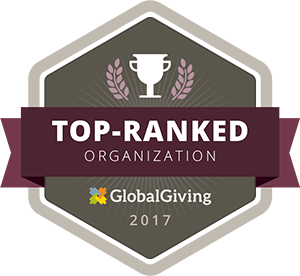 GlobalGiving's Top Ranked Organization of 2017 Badge