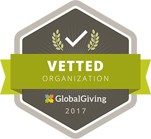 GlobalGiving's Vetted Organization of 2017 Badge