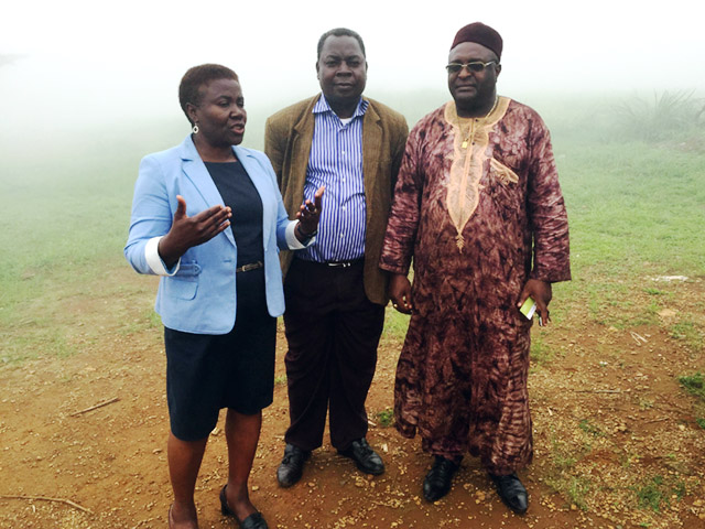 Jacqueline Audigé in Cameroon