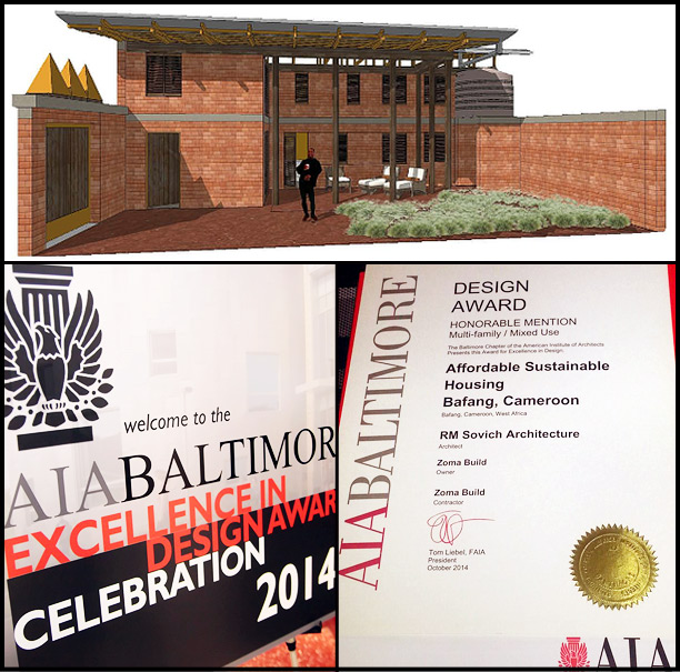 AIA Baltimore Design Excellence Award ZOMA